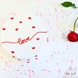 Valentin-napi-torta-love-felirattal