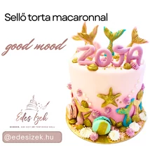sellő-formatorta