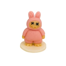 Labubu marcipán figura - rózsaszín