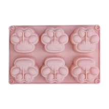 Mancs mintás szilikon forma