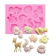 szilikon-fondant-mintazo-erdei-allatok
