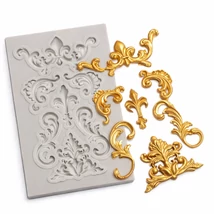 szilikon-fondant-mintazo-barokk-mintaval