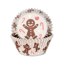 Muffin papír - mézi mintával 48 db-os