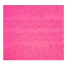 Szilikon Cukorcsipke Sablon – levél mintás