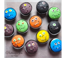 Kohári Szabó Évi - halloween muffin sütés és díszítés