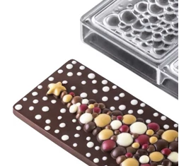 Bonbon formák és belga csokoládé pasztillák