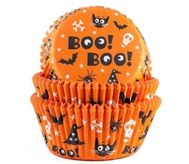Halloween-es muffin papír