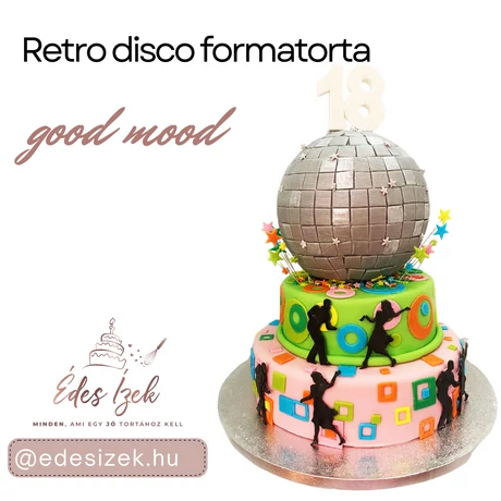Retro-disco-emeletes-torta