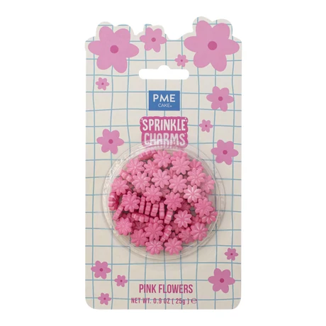 Cukordekoráció –virág Sprinkle Charms