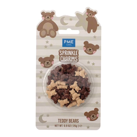 Cukordekoráció – Teddy Sprinkle Charms