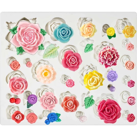 szilikon-fondant-mintazo-rozsak-levelek