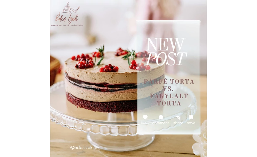 Parfé torta vs. Fagylalttorta - Mi a különbség?