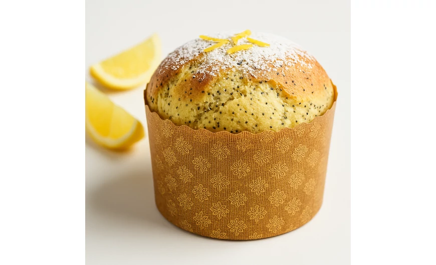 Citromos–Mákos Panettone