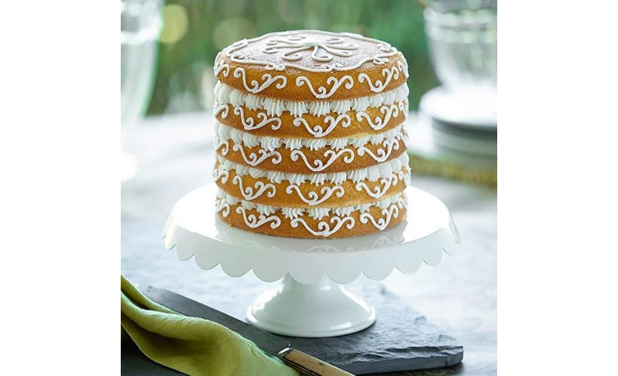 Inda mintás meztelen torta
