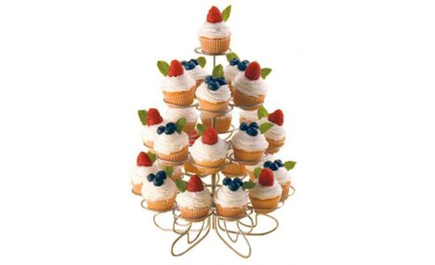 Gyümölcsös, habos cupcake recept