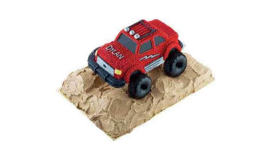 Terepjáró formatorta készítése
