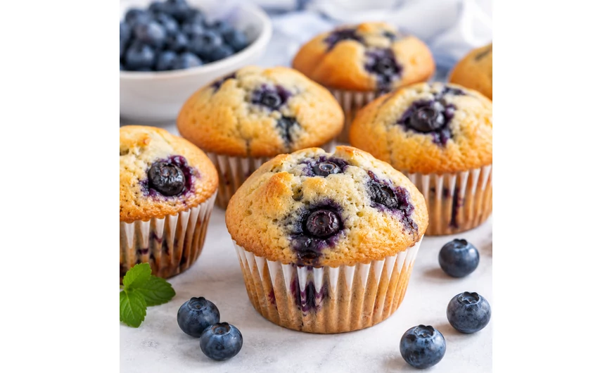 Áfonyás muffin recept – puha, szaftos és egyszerűen elkészíthető