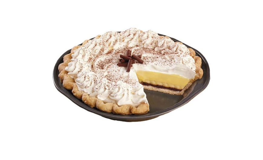 Gyors csokoládés banánkrém pite