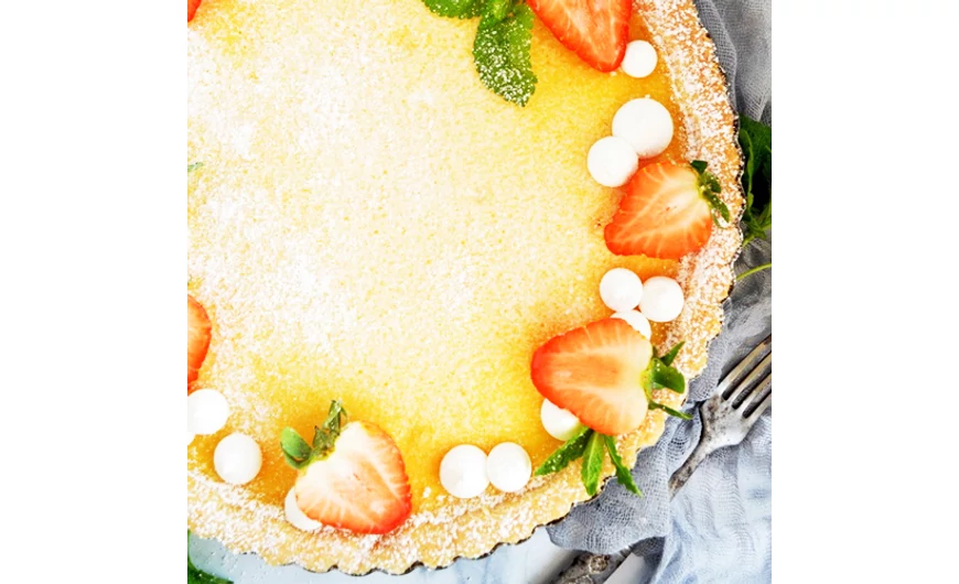 Citromos tart recept