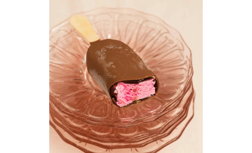 Házi málnás csokis jégkrém recept