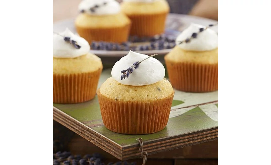 Citromos, levendulás cupcake recept