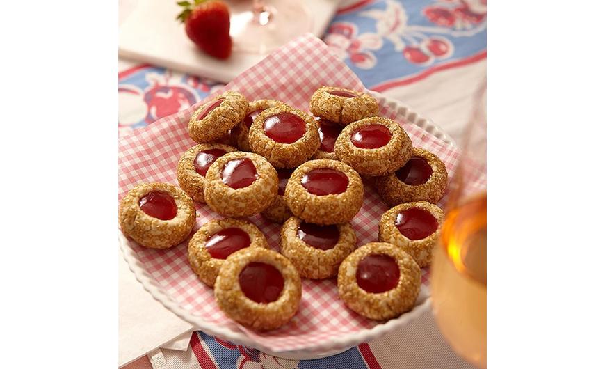 Eperlekvárral töltött keksz recept