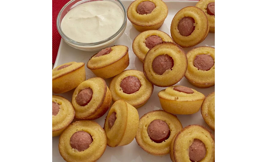 Mini corn dog