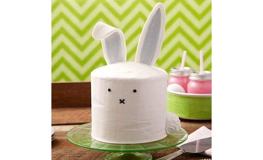 Laza nyuszifül torta