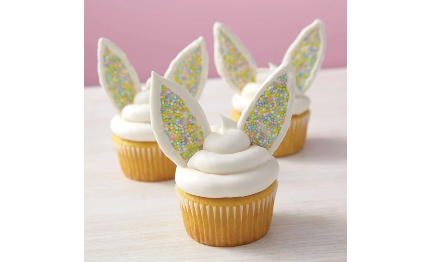 Nyuszifülek cupcake