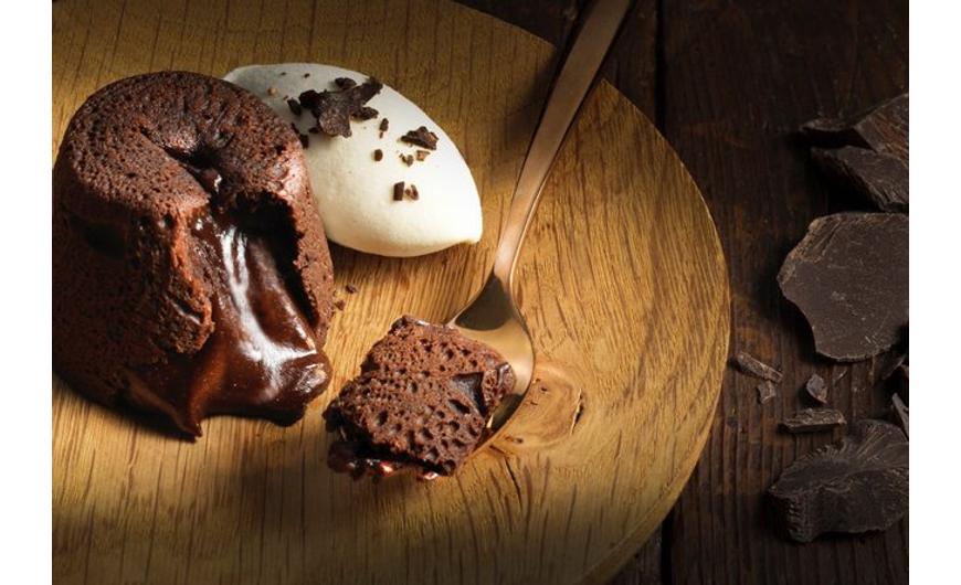 Csokoládés láva sütemény recept