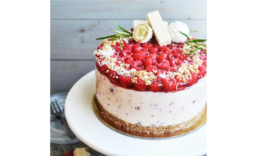 Málnás sajttorta recept