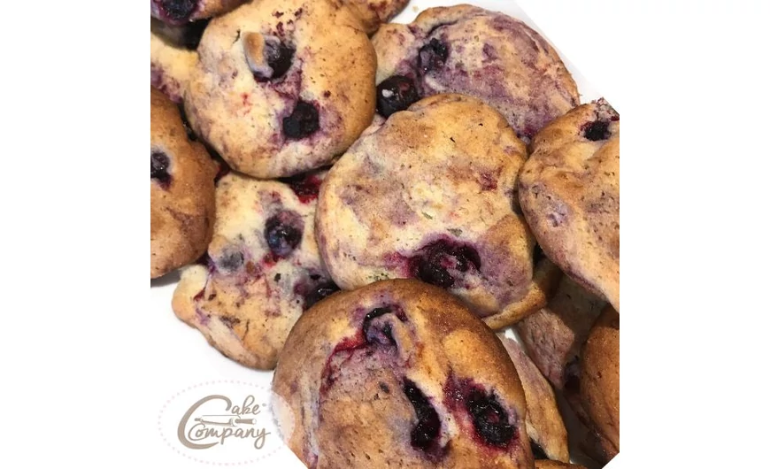 Áfonyás keksz recept