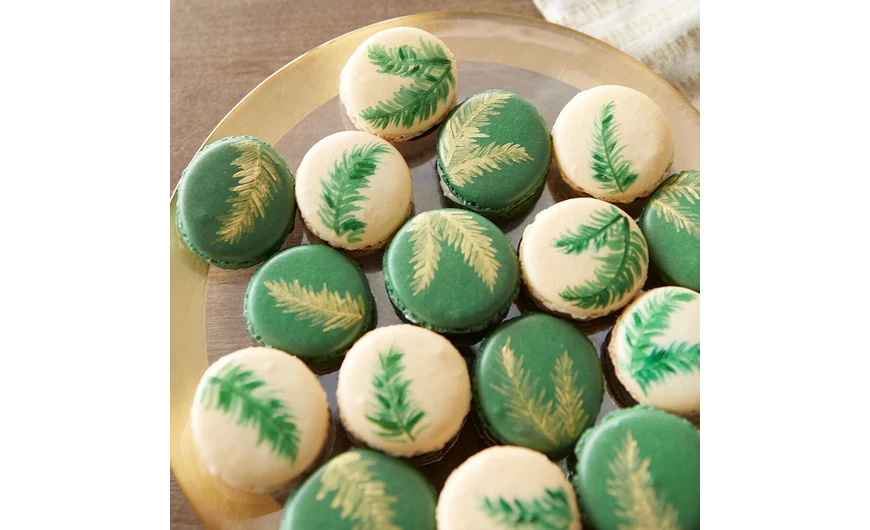 Karácsonyi macaron