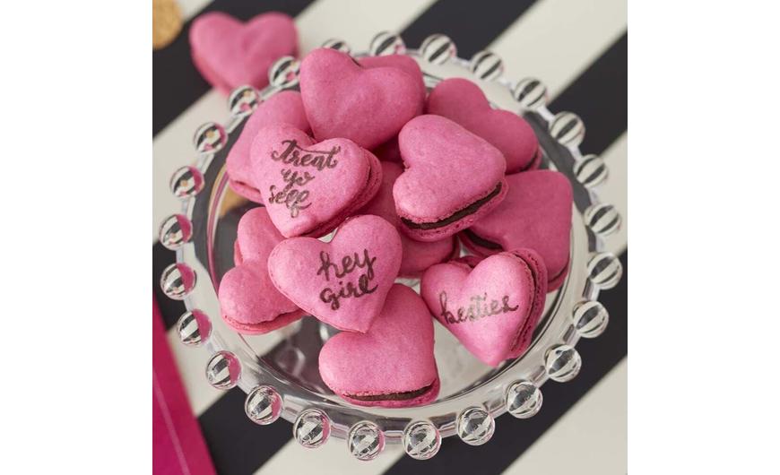 Szív macaron
