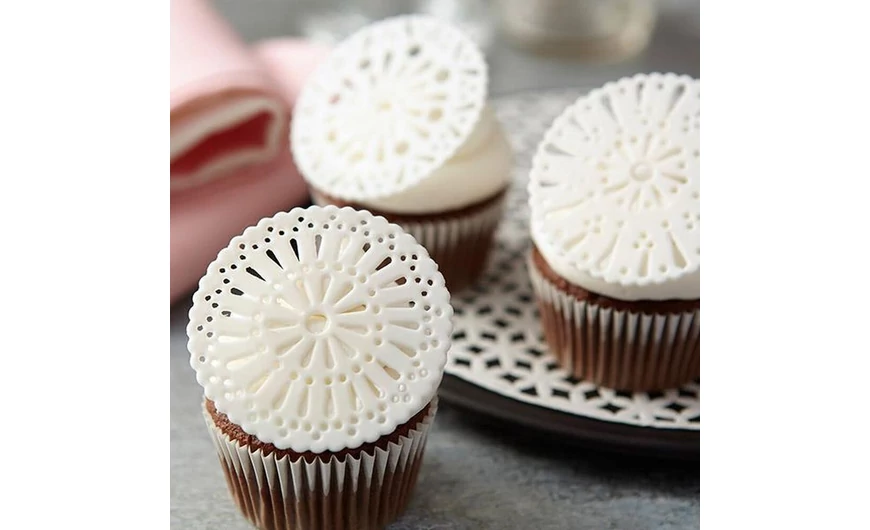 Csipkés fondant készítése