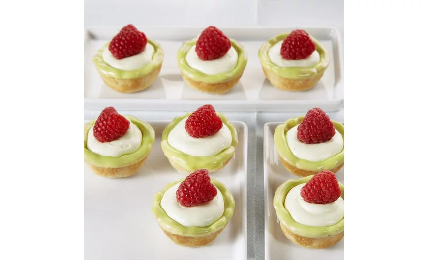 Málnás-lime-os tart recept