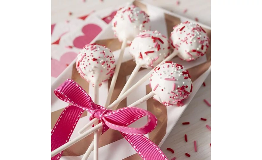 Valentin napi cake pop